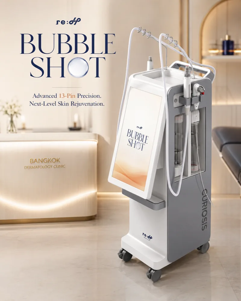 re:H Bubble Shot — 26,000 bubbles. One skin language.